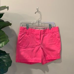 Jcrew Hot Pink Shorts